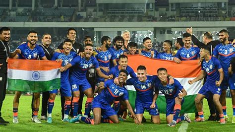 indian national football team matches results